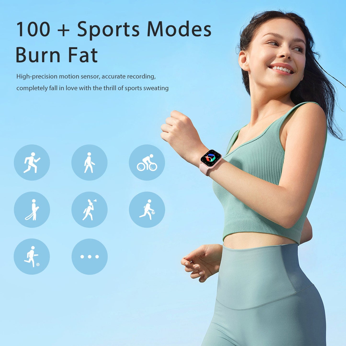 Fitness Tracker Smart Watch