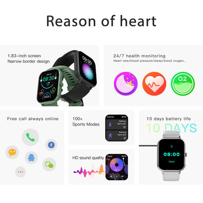 Fitness Tracker Smart Watch